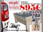 Futbolin Valencia sin monedero, Gastos de envio incluidos.